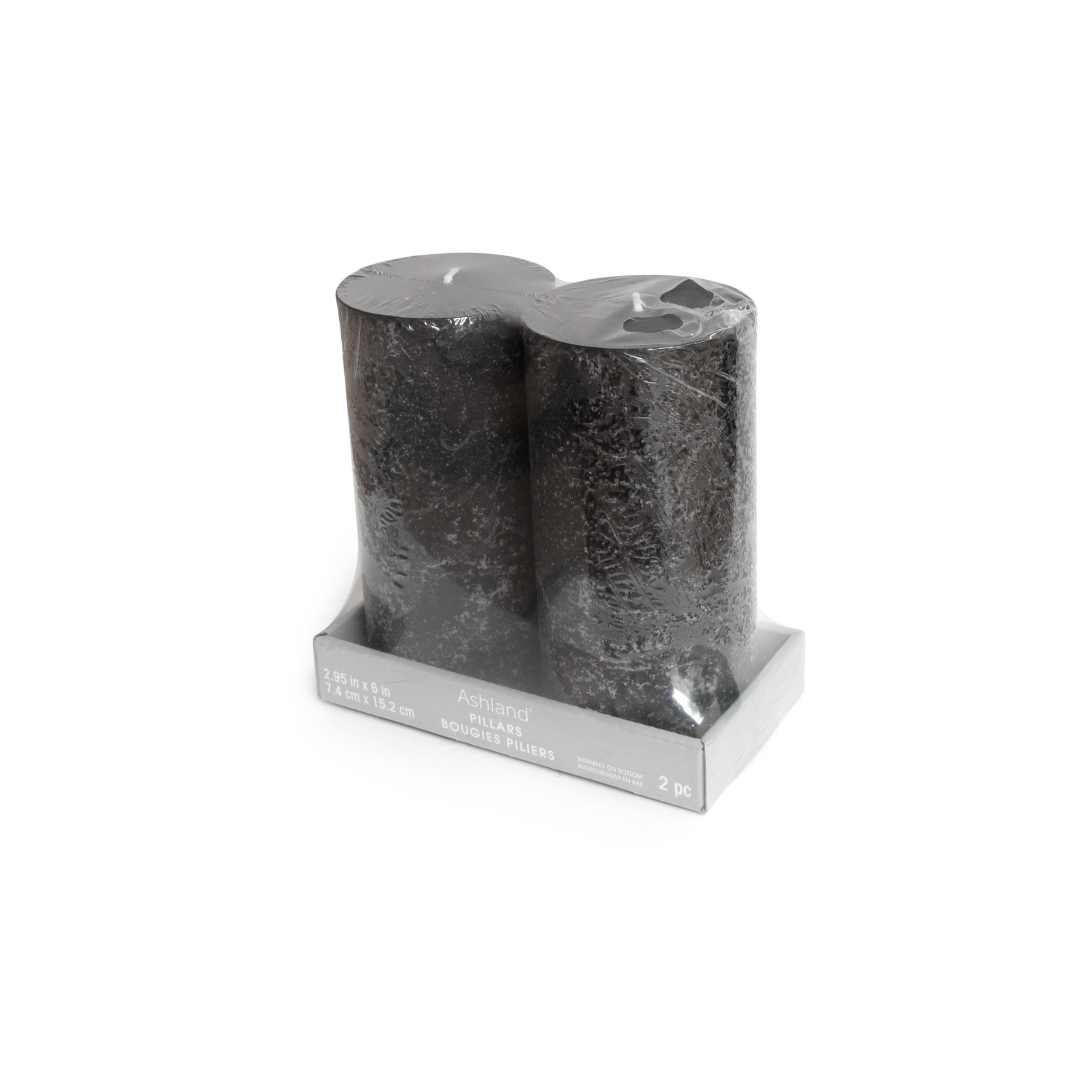 slide 3 of 3, Lightly Fragranced Pillar Candles, 2ct. By Ashland, 2 ct