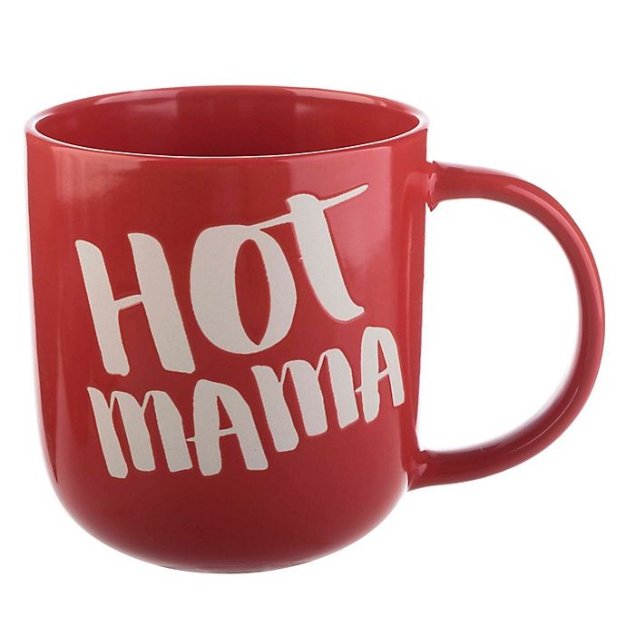 slide 1 of 1, Formation Brands Hot Mama rel Mug - Red, 18 oz