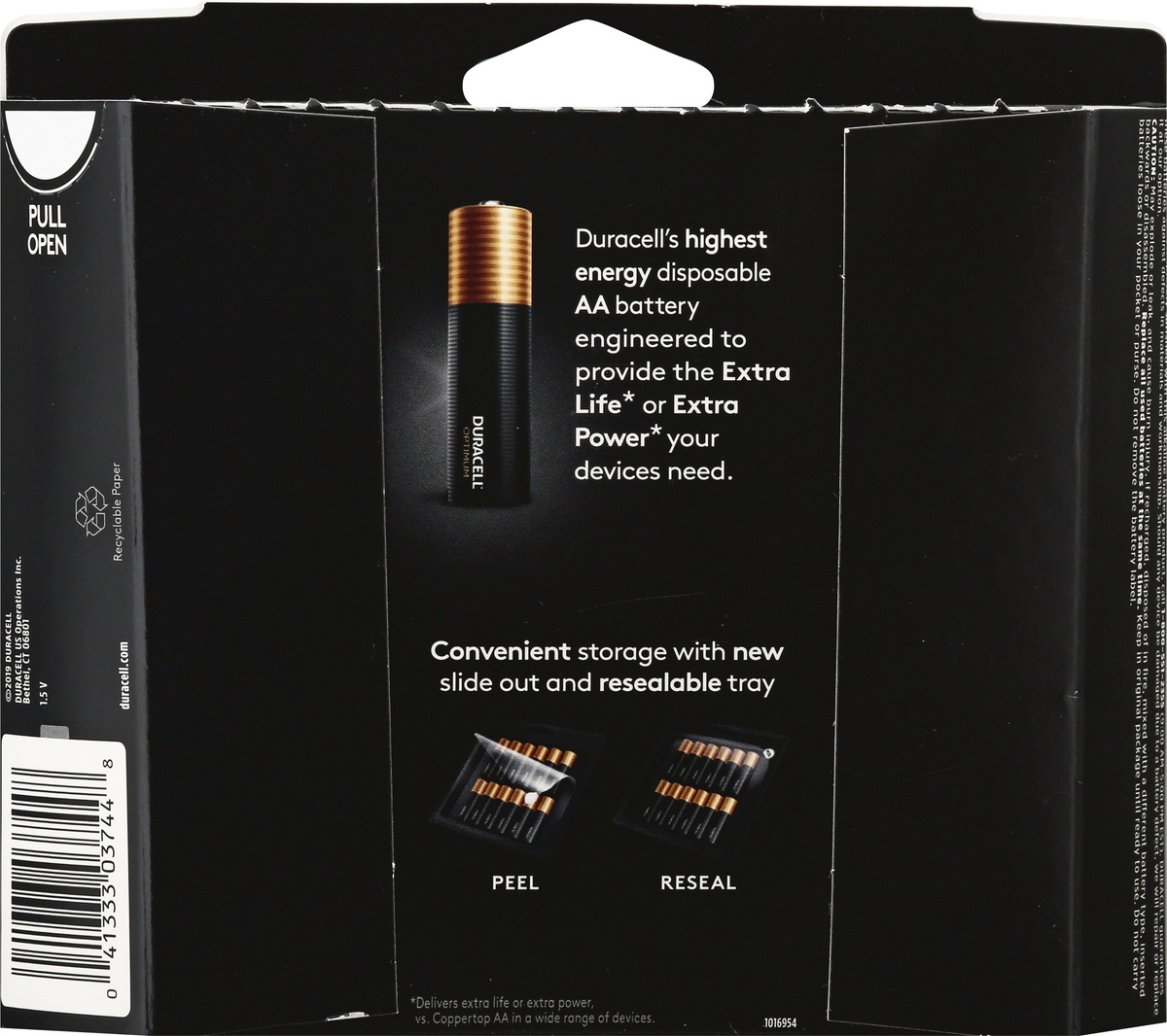 slide 8 of 8, Duracell Alkaline AA Batteries, 18 ct