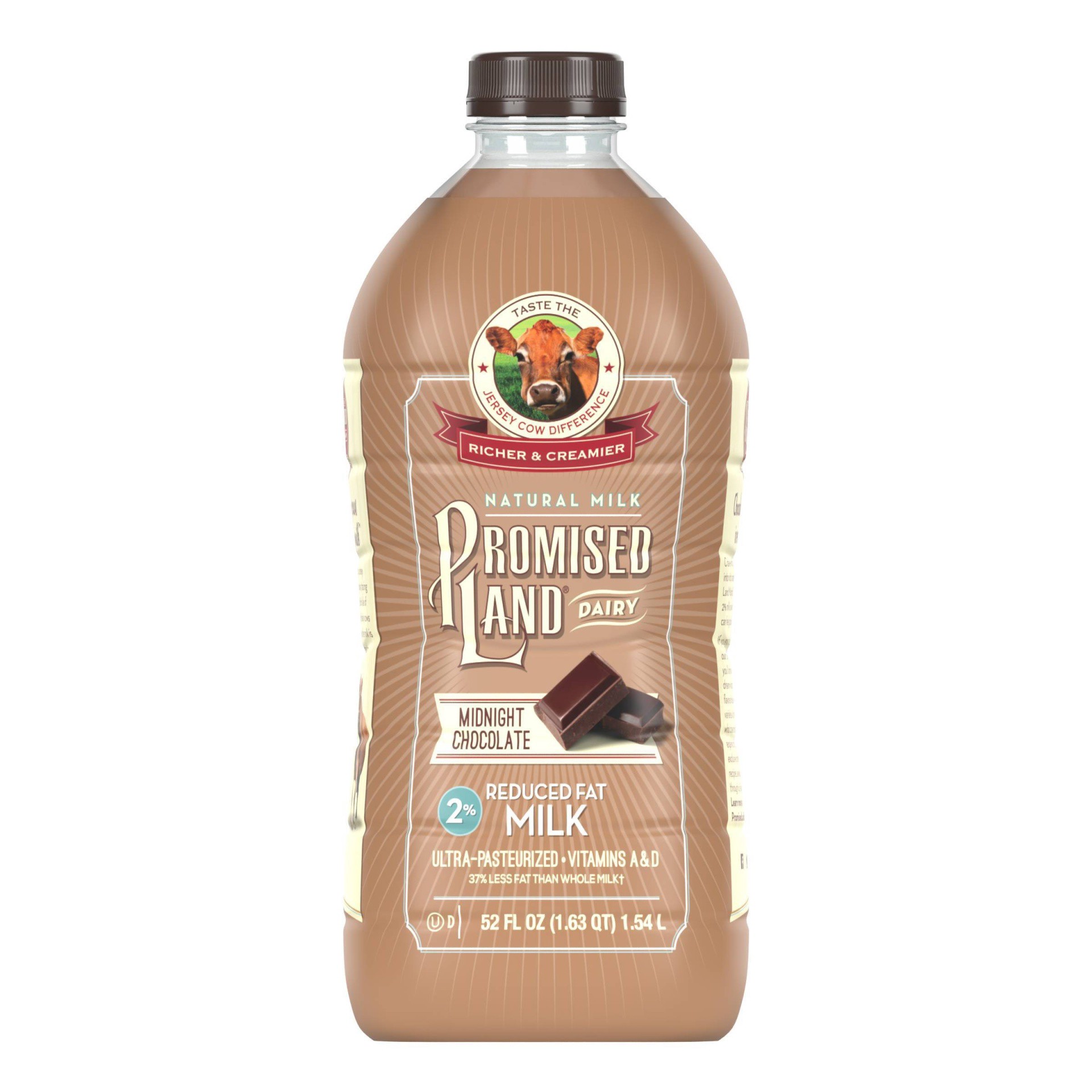 slide 1 of 4, Promised Land Midnight Chocolate 2% Milk - 52 fl oz, 52 fl oz