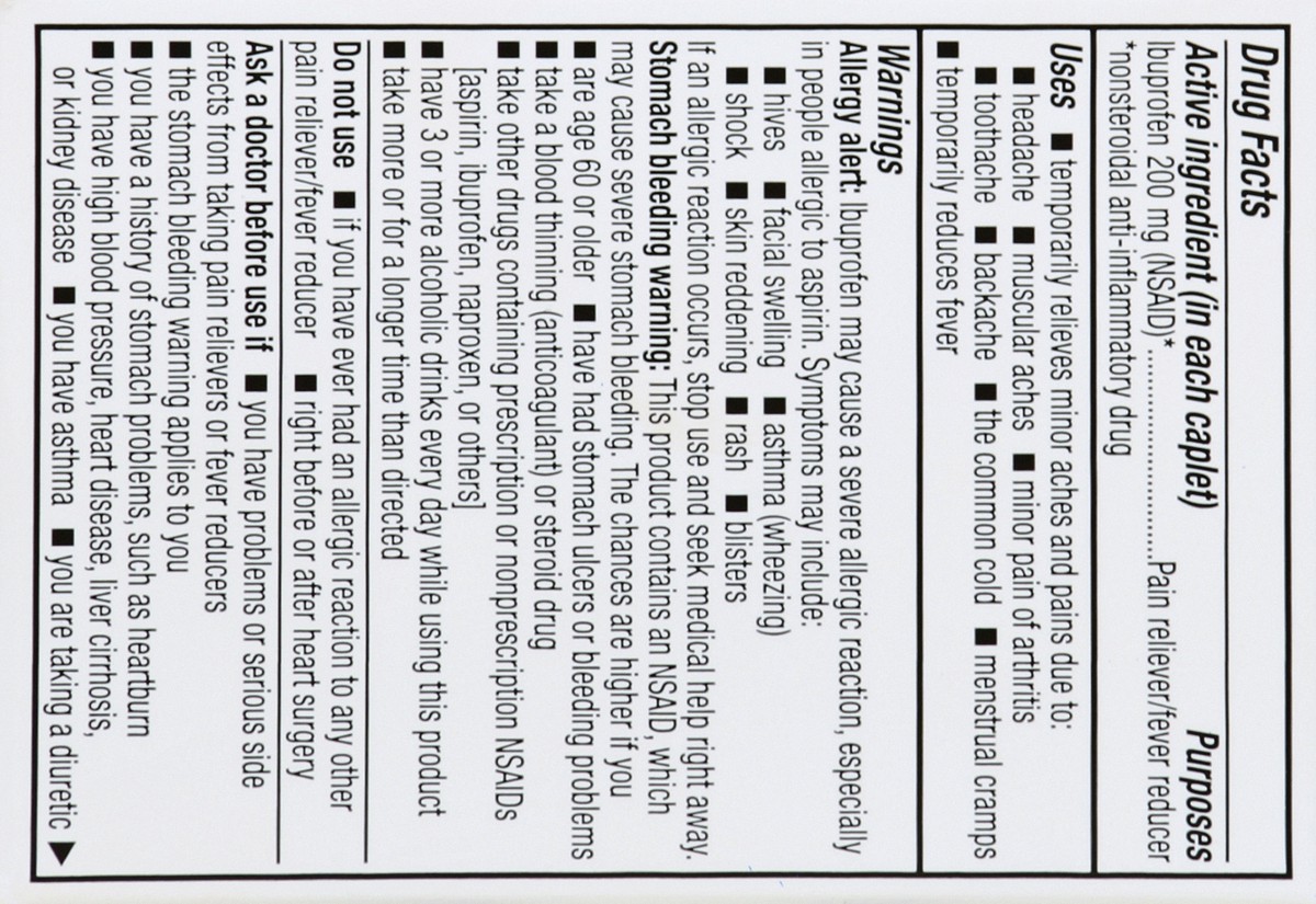 slide 2 of 8, Good Sense Ibuprofen 50 ea, 50 ct