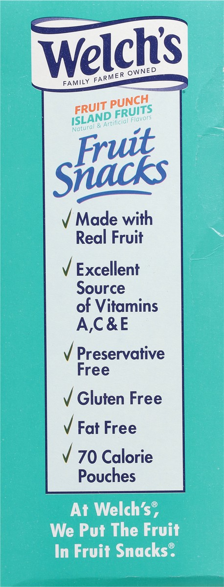 slide 8 of 9, Welch's Fruit Snacks, Fruit Punch & Island Fruits, 40 ct