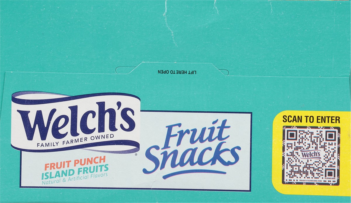 slide 9 of 9, Welch's Fruit Snacks, Fruit Punch & Island Fruits, 40 ct