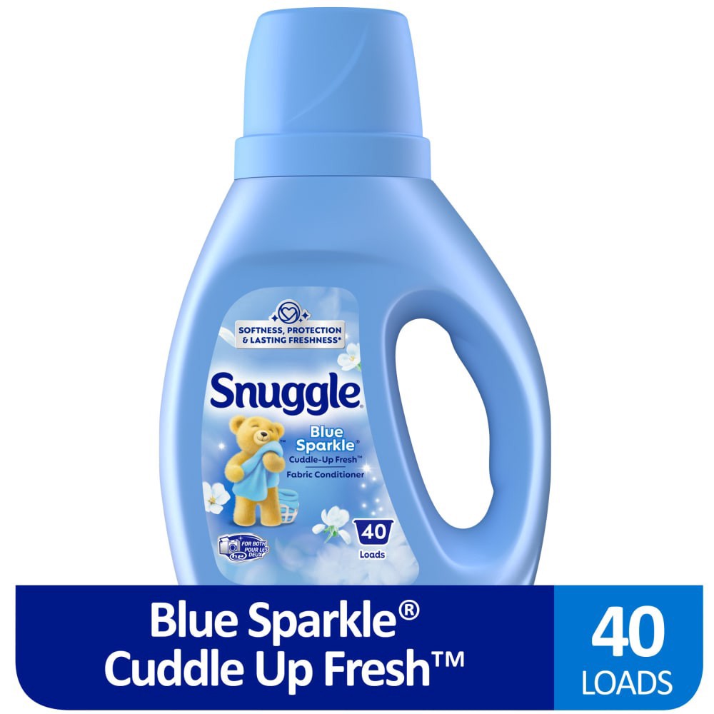 slide 4 of 5, Snuggle Blue Sparkle Fabric Conditioner 27.2 fl oz, 27.2 fl oz