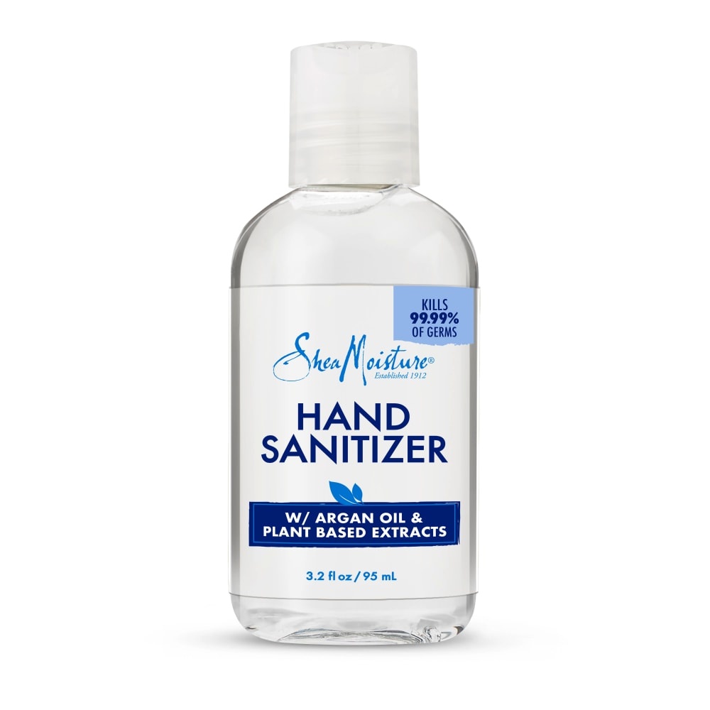 slide 1 of 1, SheaMoisture Hand Sanitizer With Argan Oil, 3.2 fl oz