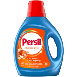 Persil Advanced Clean Oxi+Odor Power Liquid Laundry Detergent, 84 fl oz, 50 Loads