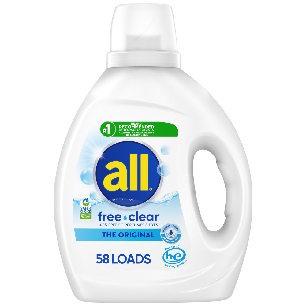 slide 2 of 2, All Free Clear The Original Detergent 73 fl oz, 73 oz