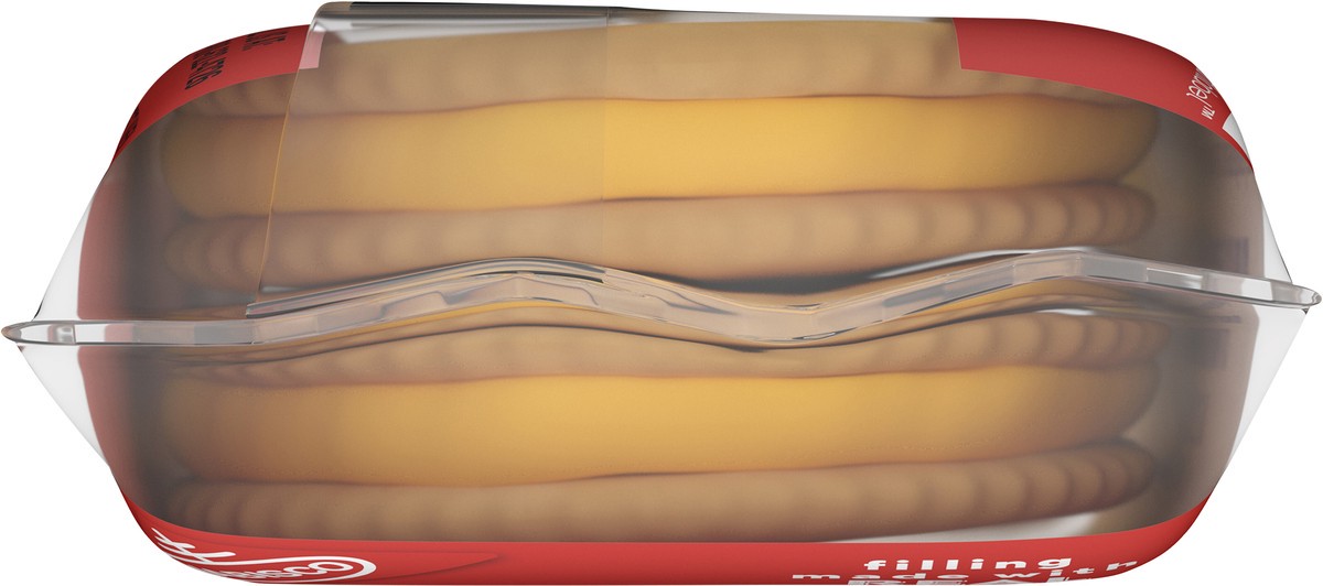 slide 9 of 9, RITZ Cheese Sandwich Crackers, 1.35 oz Snack Pack, 21.6 oz