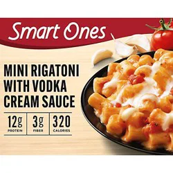 Smart Ones Mini Rigatoni Pasta With Tomato Vodka Sauce & Mozzarella Cheese Frozen Meal Box - 9 oz