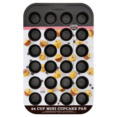 slide 1 of 1, Sweet Creations Cupcake Pan Mini 24Cp Ns, 1 ct