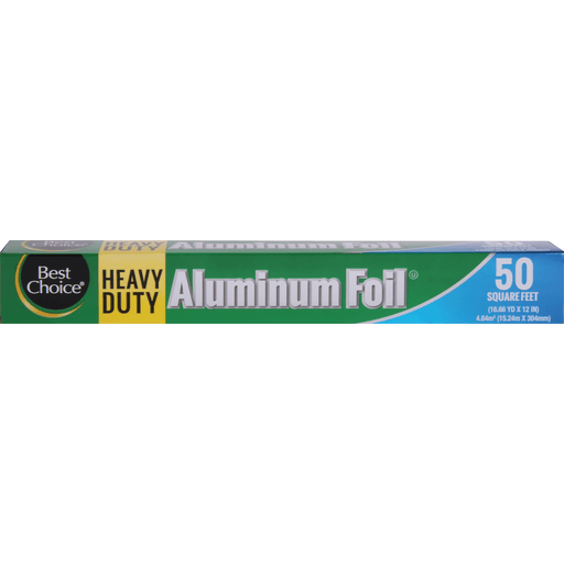 slide 1 of 1, Best Choice Heavy Duty Foil, 50 sq ft