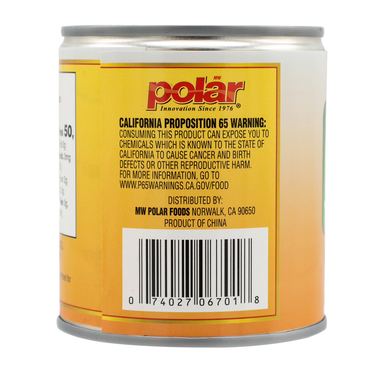 slide 3 of 3, Polar No Sugar Added Peeled Lychee 11 oz, 11 oz