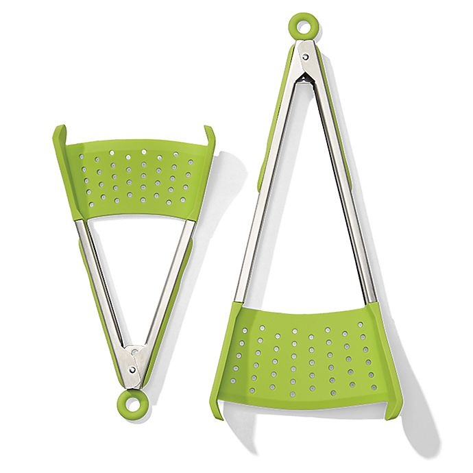 slide 10 of 10, As Seen on TV Clever Tongs 2-in-1 Kitchen Tool - Green, 2 ct