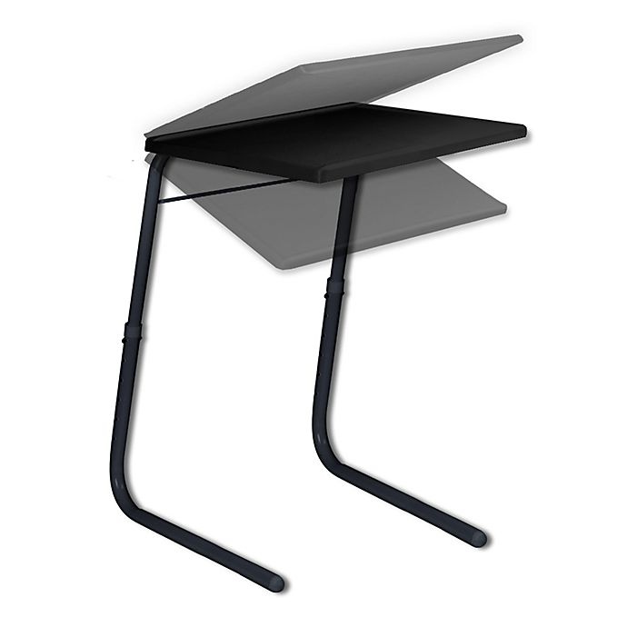 slide 2 of 5, As Seen on TV Table-Mate Adjustable Table - Black, 1 ct