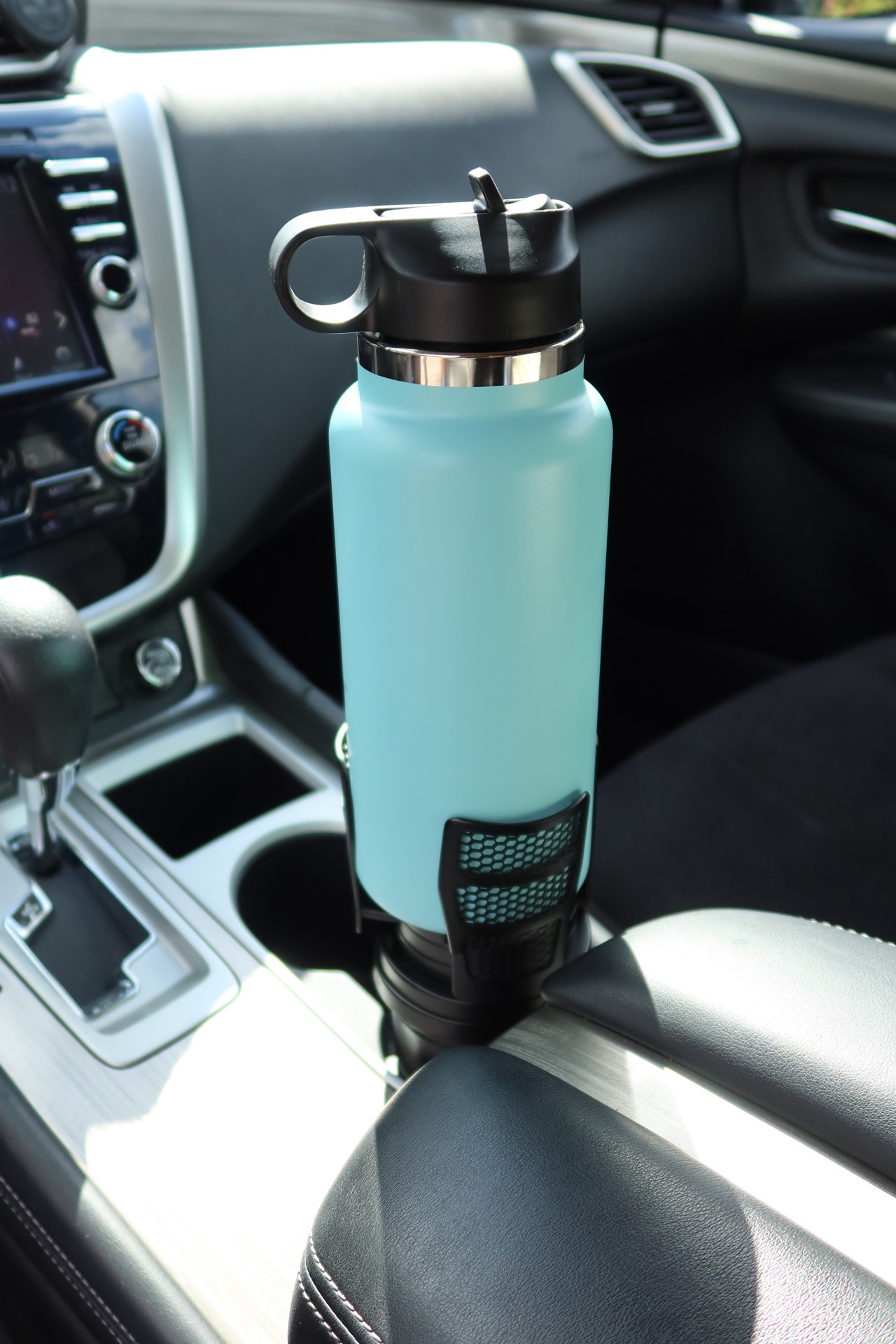slide 3 of 3, Sharper Image Cup Captain Adjustable Car Cup Holder, 1 ct