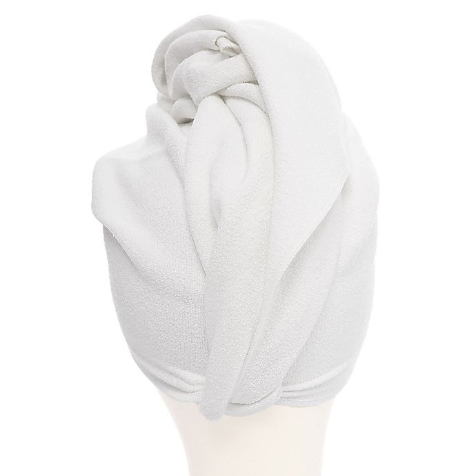 slide 3 of 4, Aquis Lisse Long Hair Towel - White, 1 ct