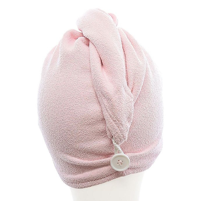 slide 3 of 3, Aquis Super Absorbant Hair Turban - Soft Pink, 1 ct