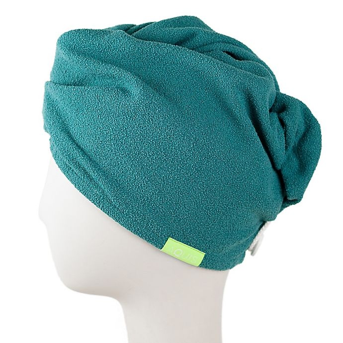 slide 3 of 4, AQUIS Original Hair Turban - Jungle, 1 ct