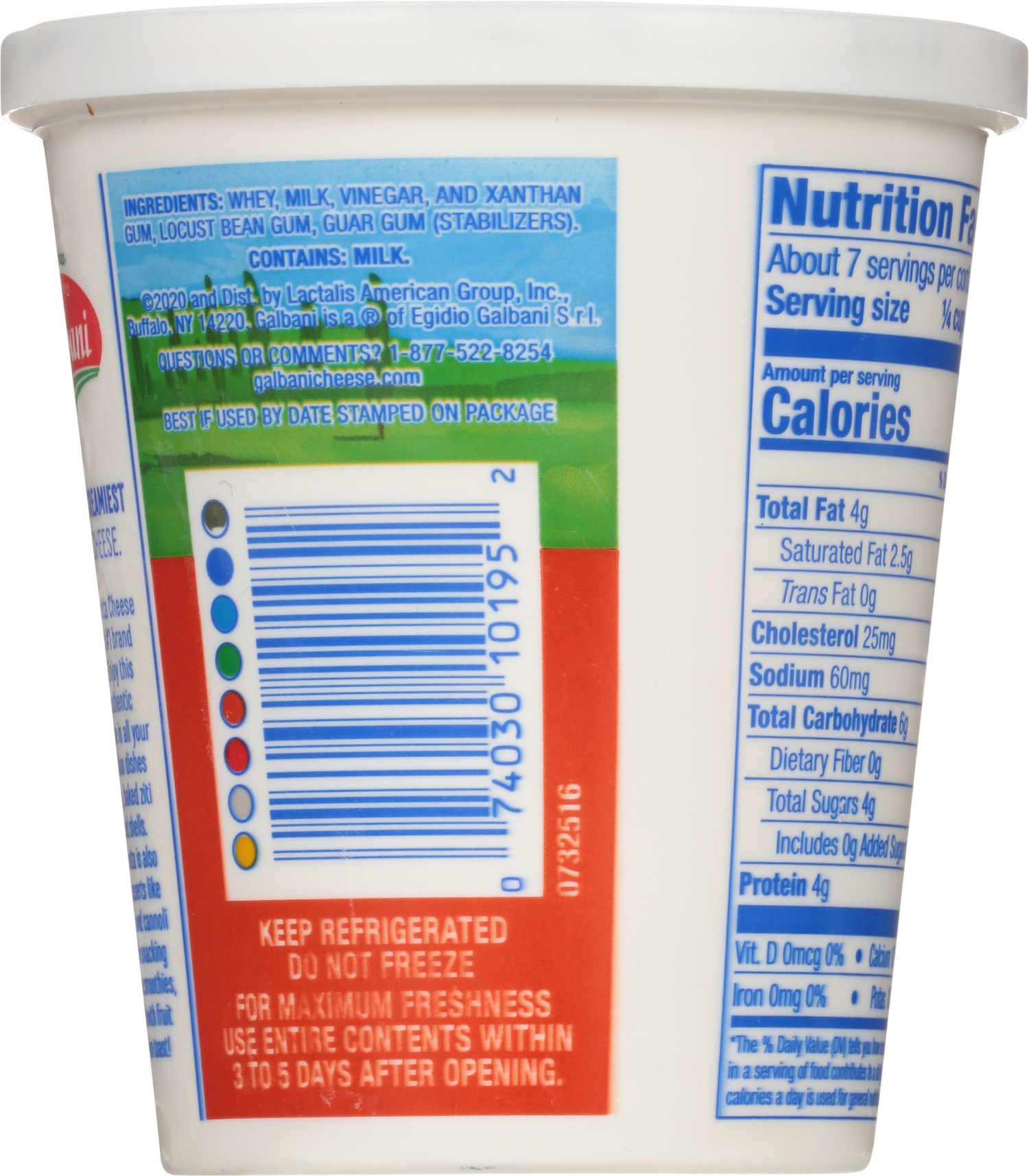 slide 2 of 2, Galbani Ricotta Cheese 15 oz, 15 oz