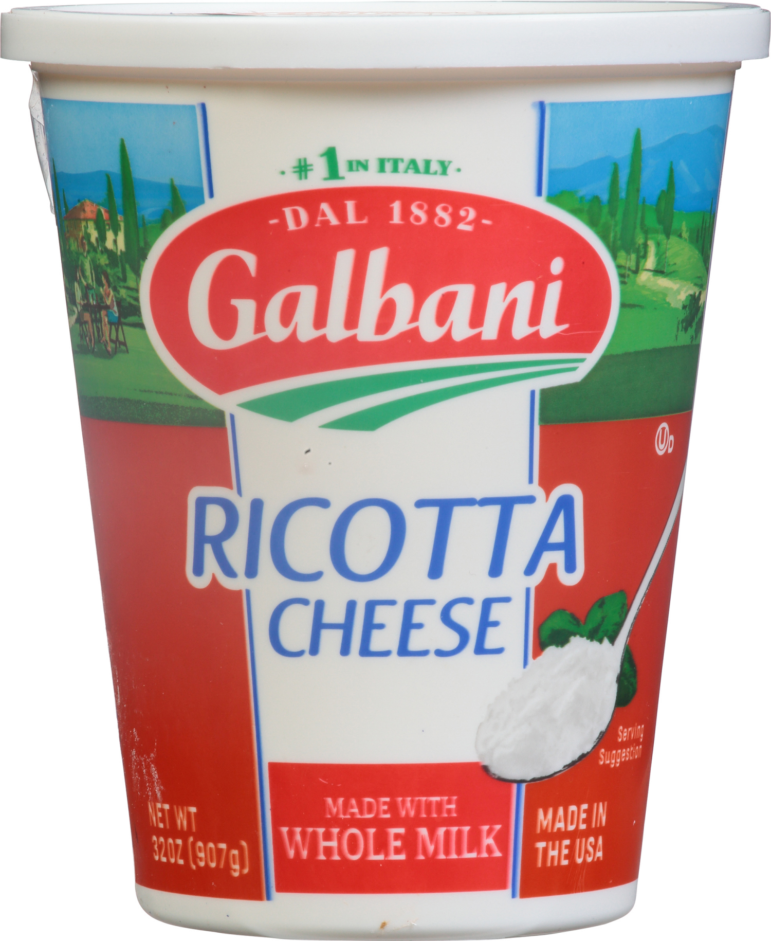 slide 1 of 2, Galbani Ricotta Cheese 32 oz, 32 oz