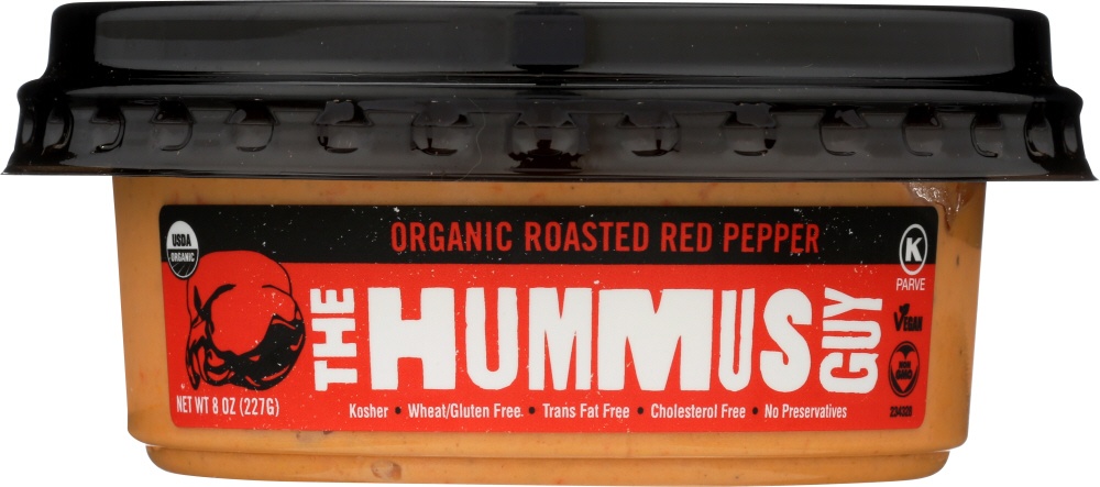 slide 1 of 1, The Hummus Guy Organic Red Pepper Roasted, 8 oz