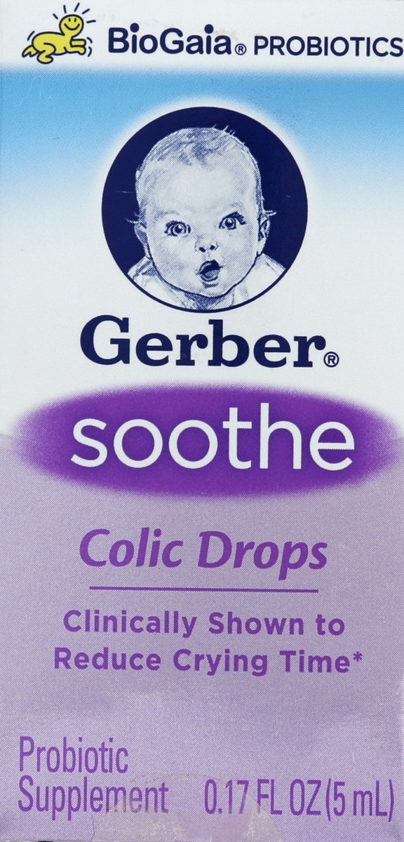 slide 5 of 6, Gerber Colic Drops, 0.17 oz