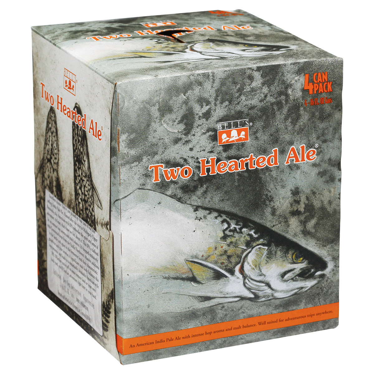 slide 3 of 6, Bell's American IPA Two Hearted Beer 4 - 16 fl oz Cans, 4 ct; 16 oz