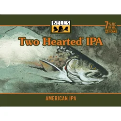 Bell's American IPA Two Hearted Beer 12 - 12 fl oz Cans