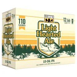 Bell's Light Hearted Ale Lo-Cal IPA Beer 12 - 12 fl oz Cans