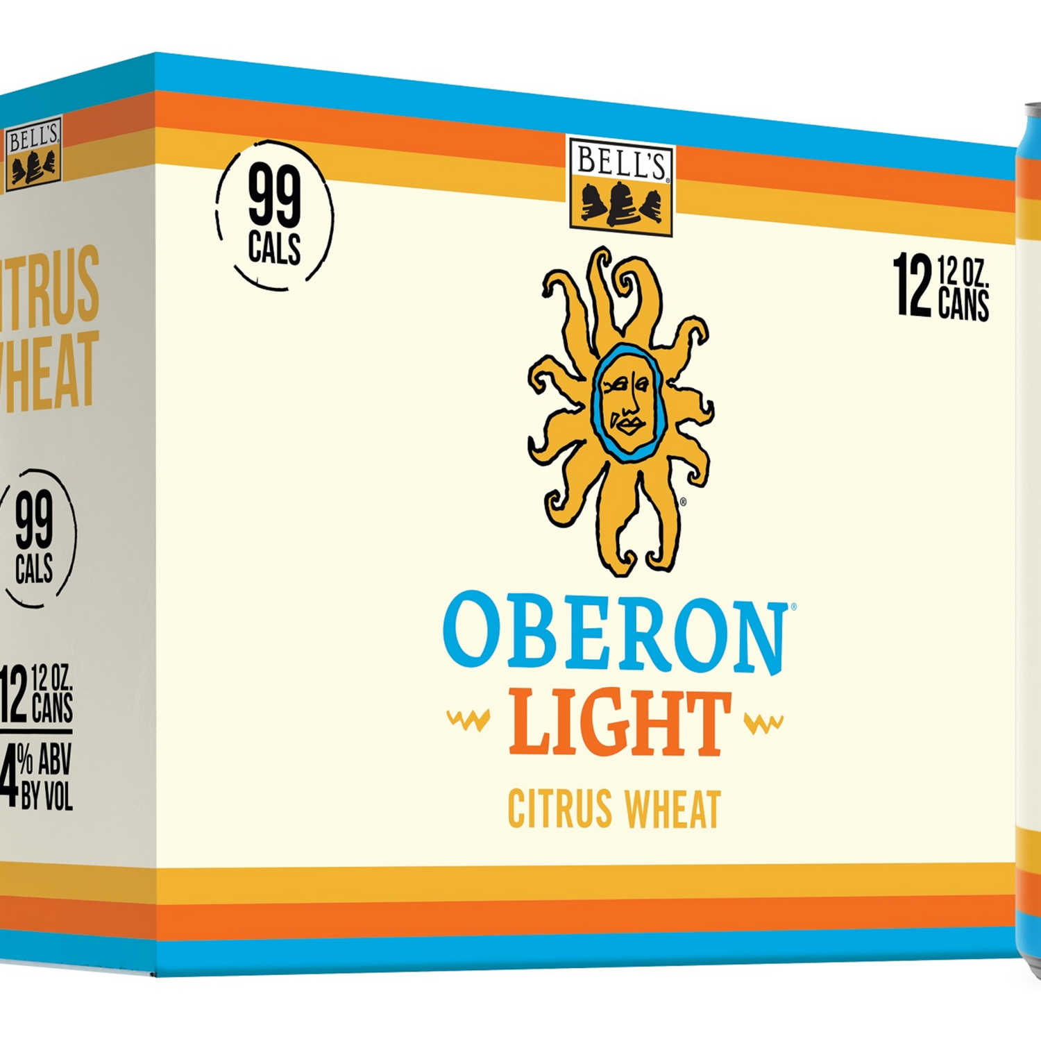 slide 2 of 3, Oberon Light Citrus Wheat Beer 12pk 12oz Cans, 12 ct; 12 oz
