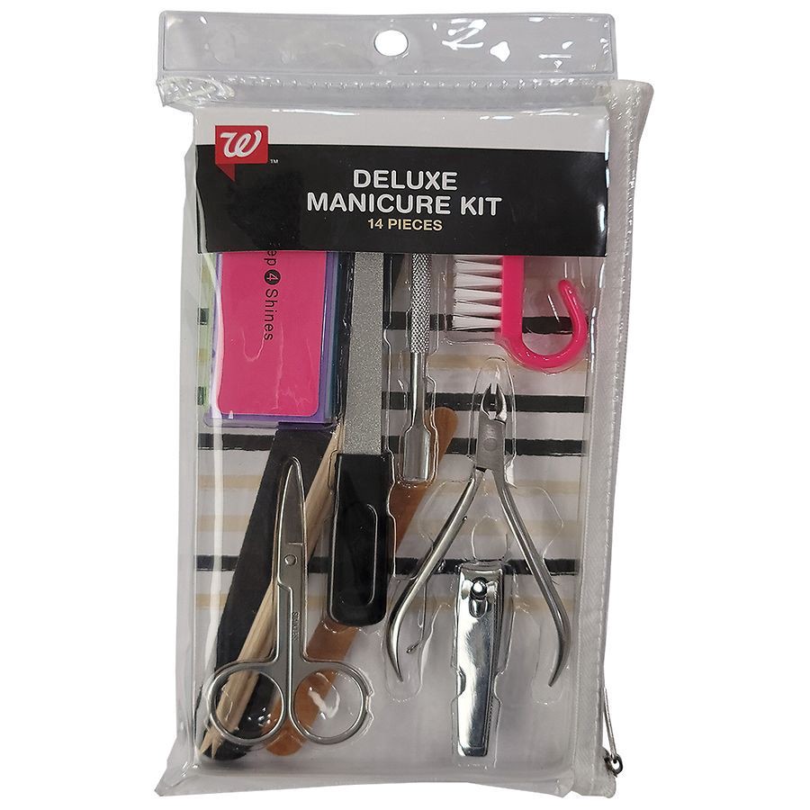 slide 1 of 1, Walgreens Deluxe Manicure Kit, 1 ct