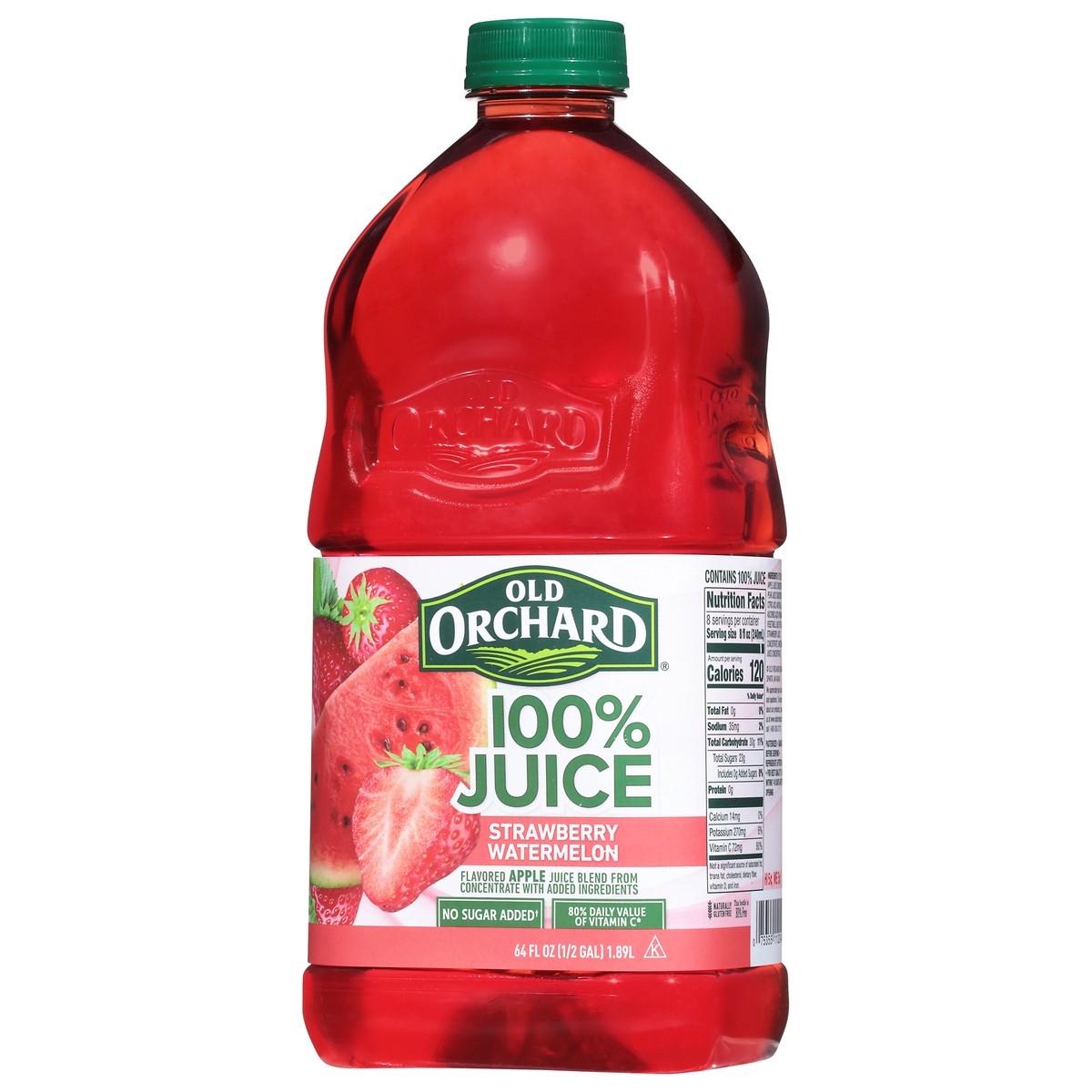 slide 6 of 12, Old Orchard Strawberry Watermelon 100% Juice 64 fl oz, 64 fl oz