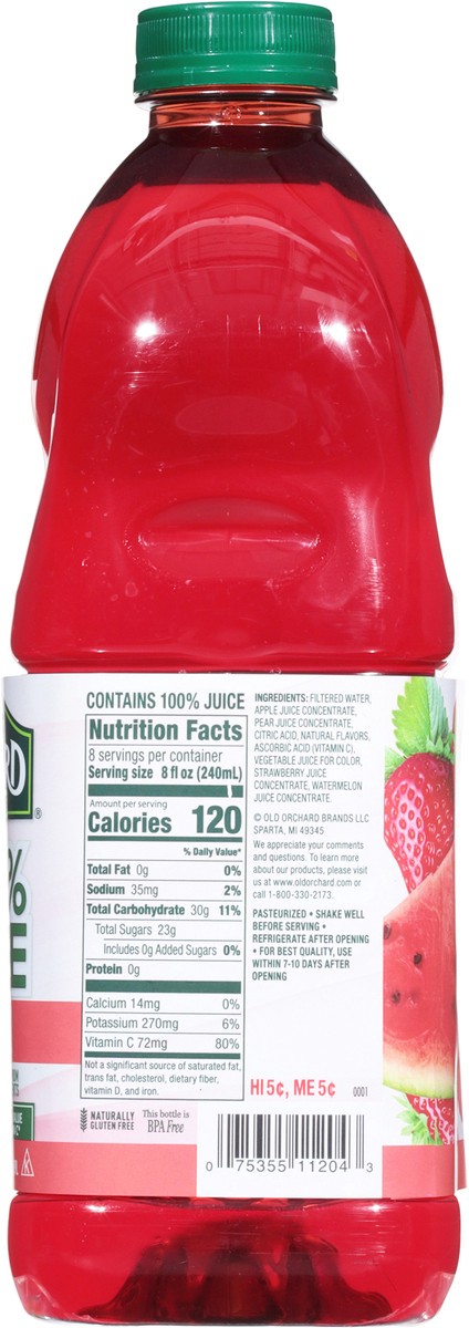 slide 11 of 12, Old Orchard Strawberry Watermelon 100% Juice 64 fl oz, 64 fl oz