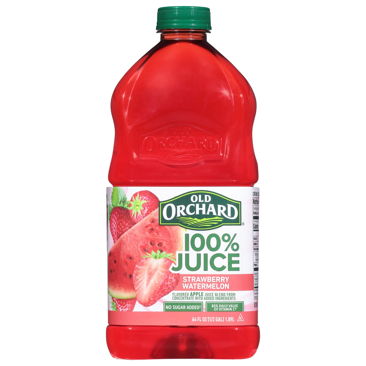 slide 1 of 12, Old Orchard Strawberry Watermelon 100% Juice 64 fl oz, 64 fl oz