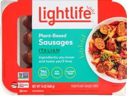 Lightlife Sausage, Italian, Plant-Based