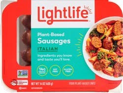 Lightlife Sausage, Italian, Plant-Based
