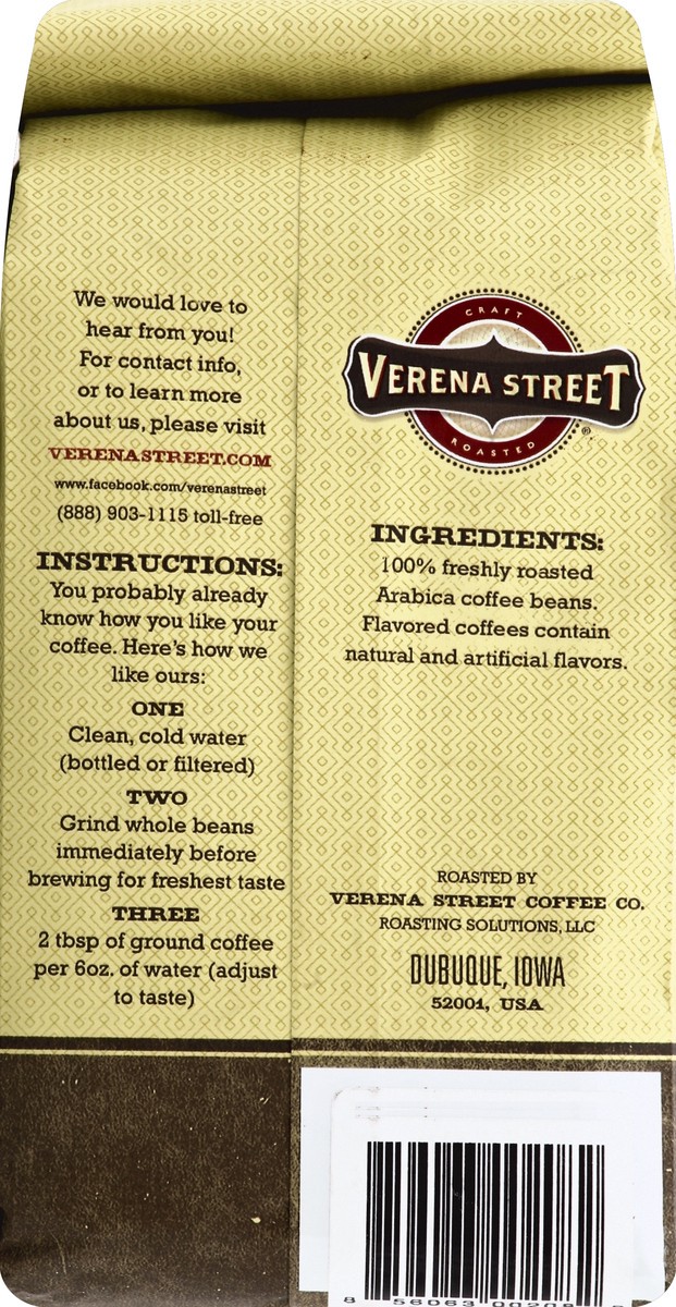 slide 3 of 5, Verena Street Coffee - 12 oz, 12 oz