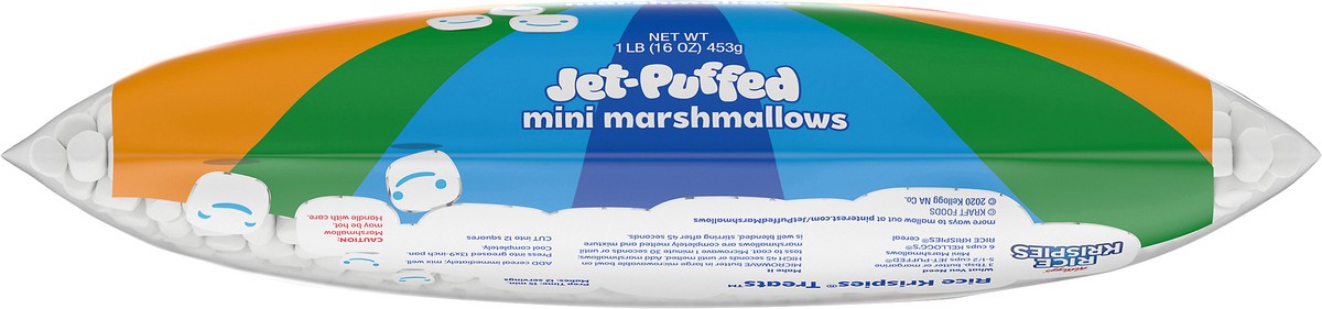 slide 7 of 9, Jet-Puffed Mini Marshmallows, 1 lb Bag, 1 lb