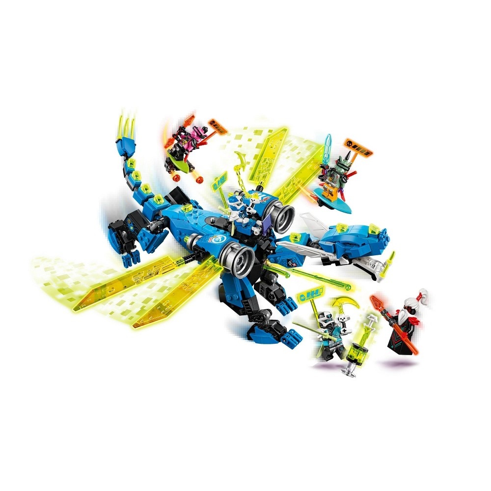 slide 6 of 7, LEGO NINJAGO Jay's Cyber Dragon 71711 Ninja Building Set, 1 ct