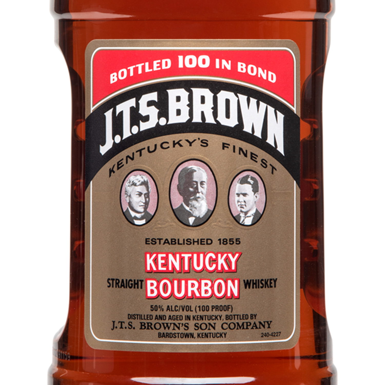 slide 2 of 2, J.T.S. Brown Bourbon, 1.75 liter
