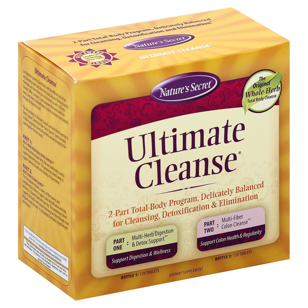 slide 1 of 1, Nature's Secret Ultimate Cleanse Kit, 120 ct