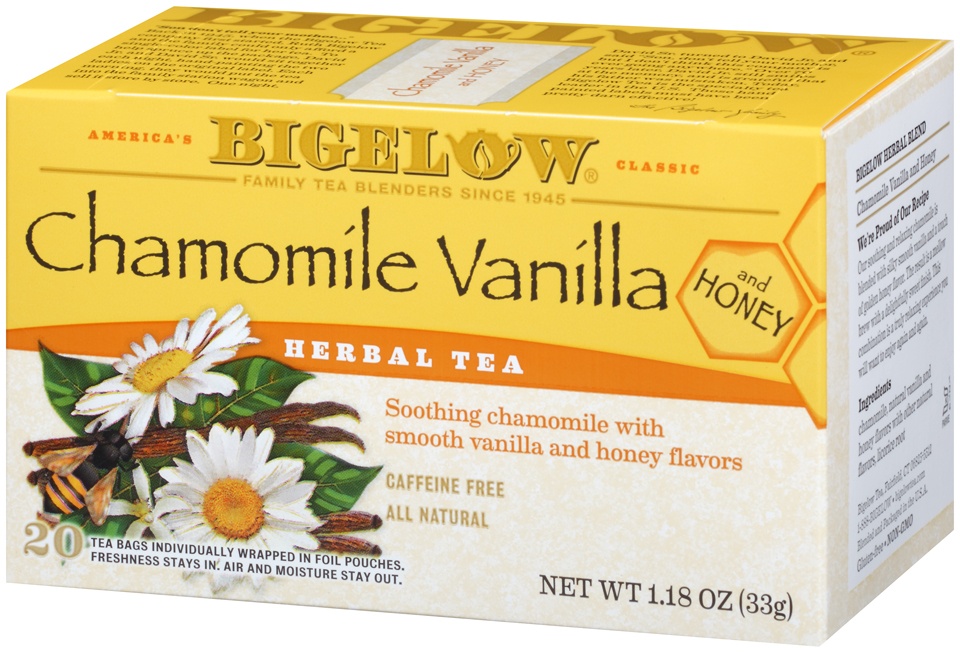 Bigelow Herbal Tea Chamomile Vanilla And Honey Tea Bags 20 ct Shipt