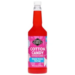 First Street Cotton Candy Syrup