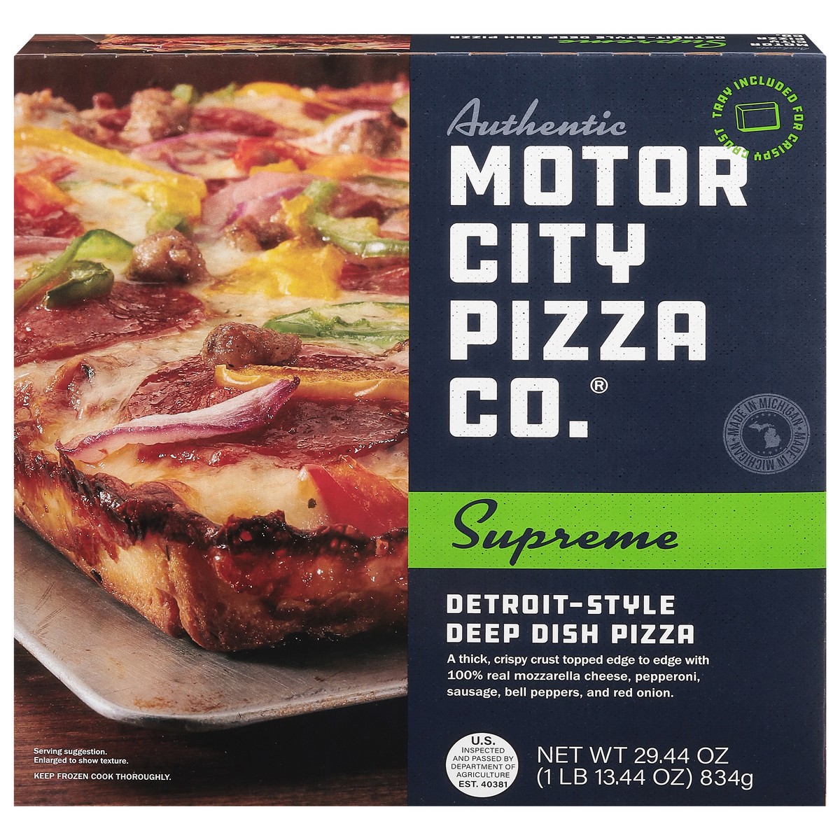 slide 9 of 11, Motor City Pizza Co. Pizza, 29.44 oz