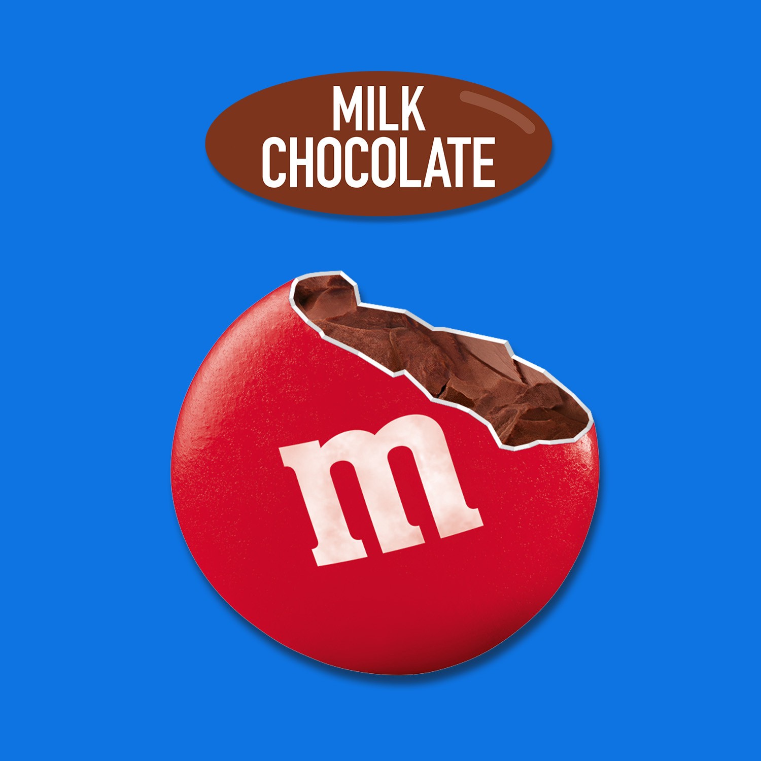 slide 4 of 5, M&M'S Milk Chocolate Candy, Family Size, 18 oz Resealable Bulk Candy Bag, 18 oz