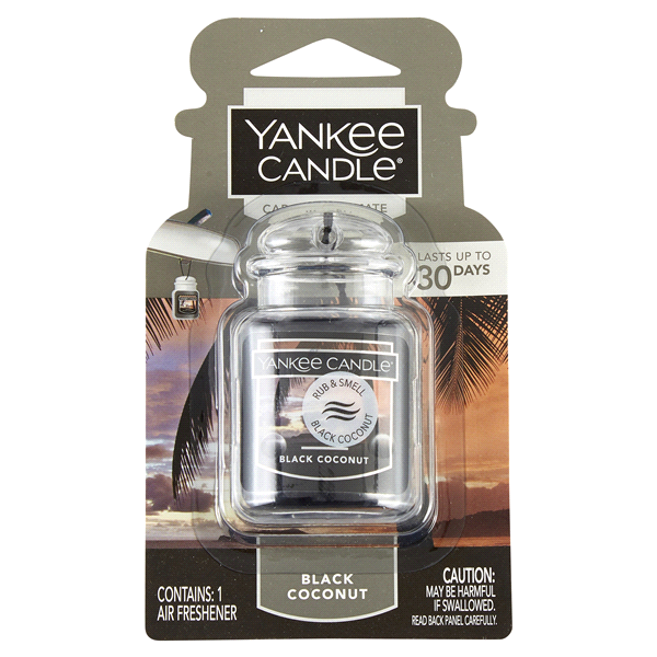 slide 1 of 1, Yankee Candle Car Jar Ultimate Black Coc, 1 ct