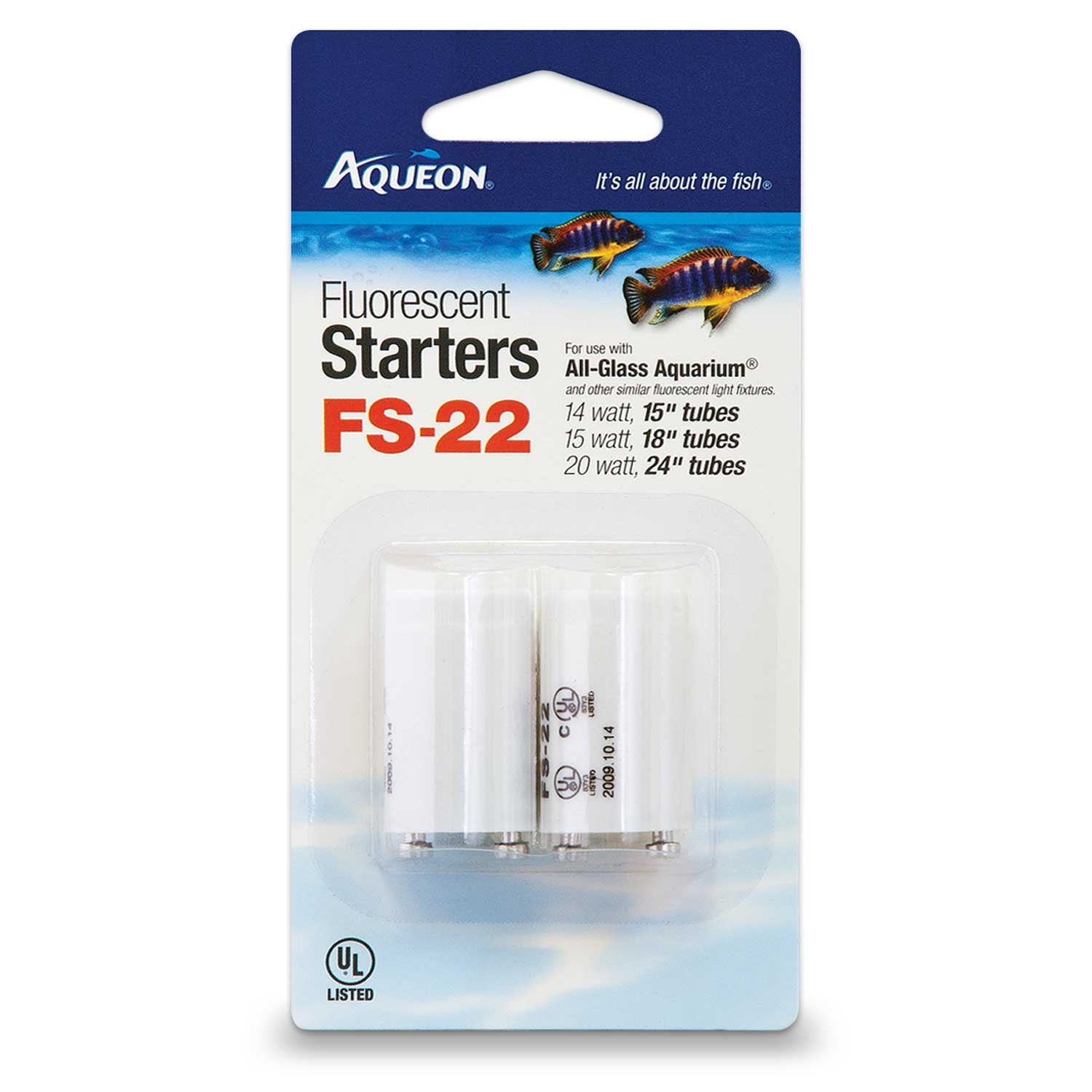 slide 1 of 1, Aqueon Aquarium Fluorescent Starter Replacement, 1 ct