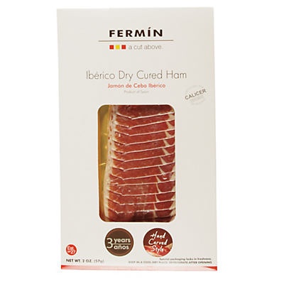 slide 1 of 1, Fermin Iberico Dry Cured Ham, 2 oz