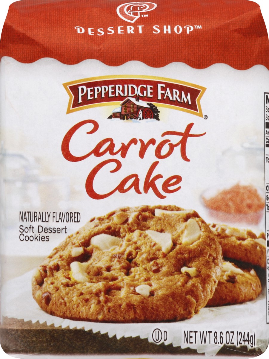 slide 5 of 5, Pepperidge Farm Dessert Shop Cookies, Soft Dessert, Carrot Cake, 8.6 oz