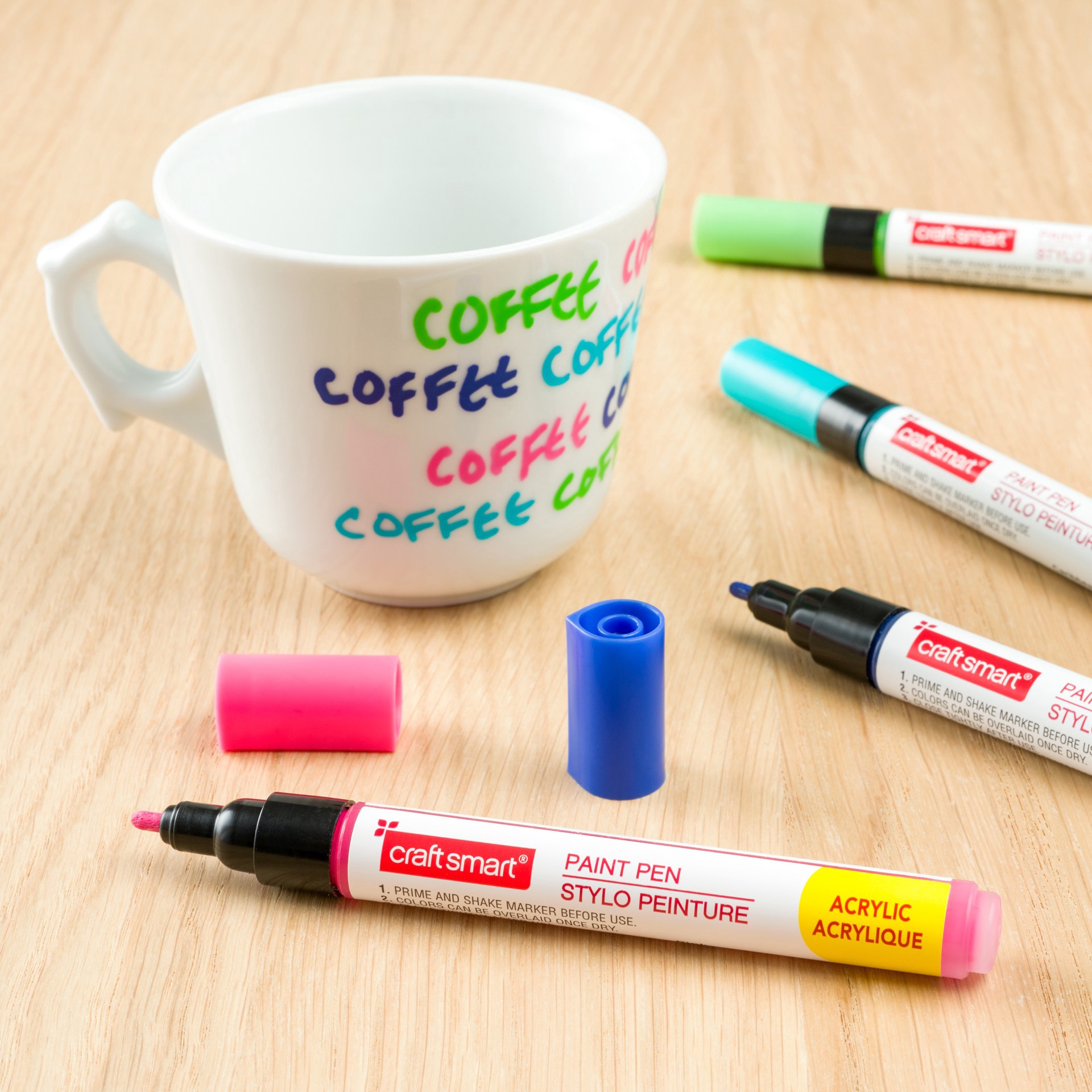 slide 8 of 9, 1.2mm Permanent Paint Pens Secondary Set By Craft Smart, 1.2mm